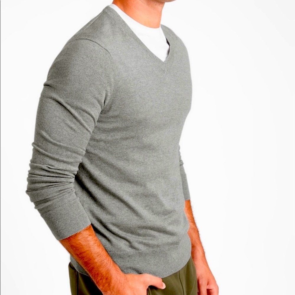 Banana Republic Silk Cashmere V-Neck Sweater